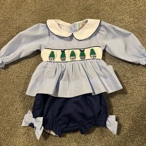 The Smocked Flamingo Ginger Jar Set 9M